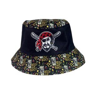 Pittsburgh Pirates Reversible Bucket Hat Hawaiian Luau Fanwear Baseball